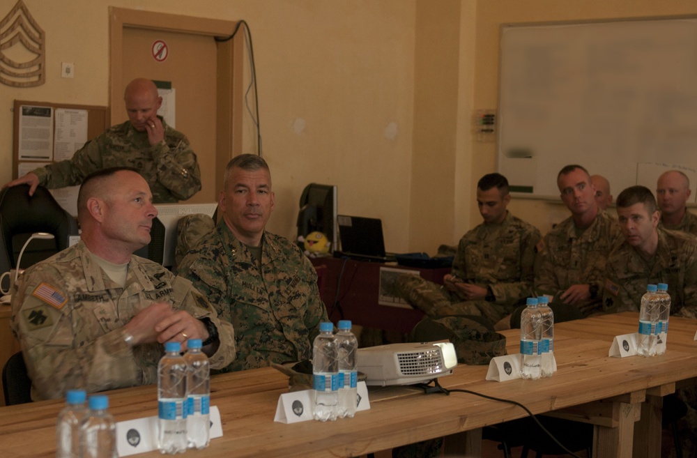 Marine Corps leader visits JMTG-U