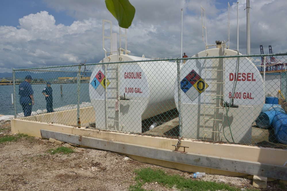 Maria ESF-10 PR Unified Command responders evaluate damaged vessels in Puerto Rico