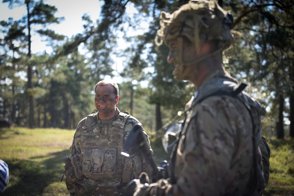 Lt. Gen. Hodges visits exercise Swift Response