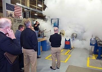 NUWC Division Newport offers tour of Virtual Submarine laboratories