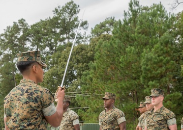 CLB 2 Executes Close Order Drill for CGI