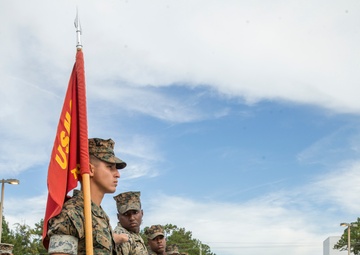 CLB 2 Executes Close Order Drill for CGI