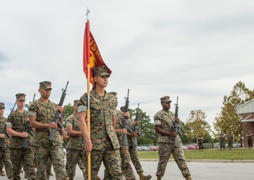 CLB 2 Executes Close Order Drill for CGI