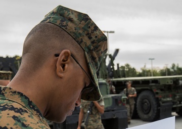 CLB 2 Executes Close Order Drill for CGI