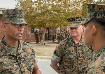 CLB 2 Executes Close Order Drill for CGI