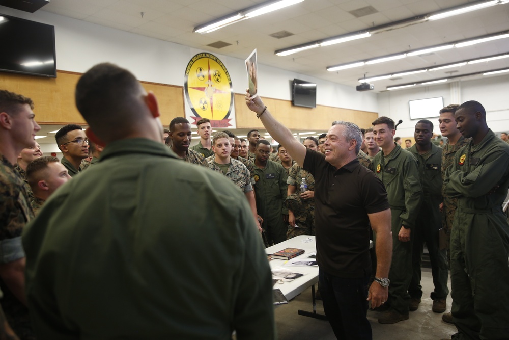 World-renowned comedian performs for CBIRF Marines, shares important message about alcohol abuse