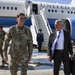 U.S. Secretary of Defense James Mattis meets with U.S. Army Gen Joseph L. Votel, commander U.S. Central Command