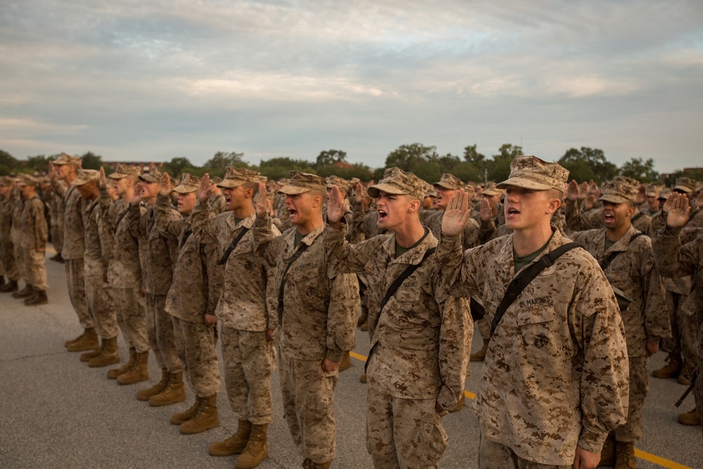 Fox Company – Emblem Ceremony – Aug. 30, 2017