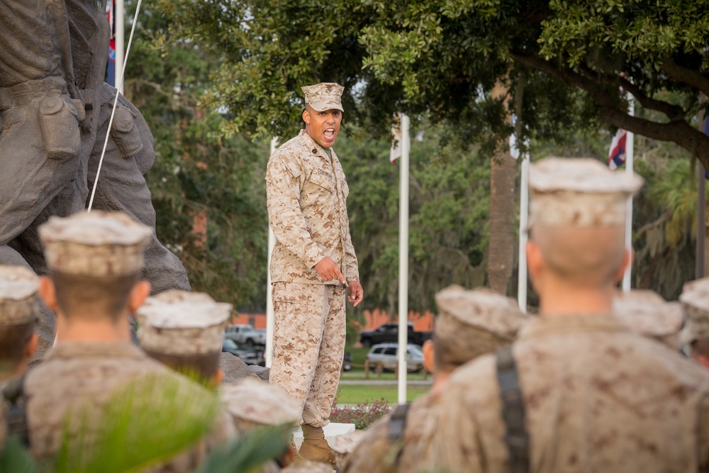 Fox Company – Emblem Ceremony – Aug. 30, 2017