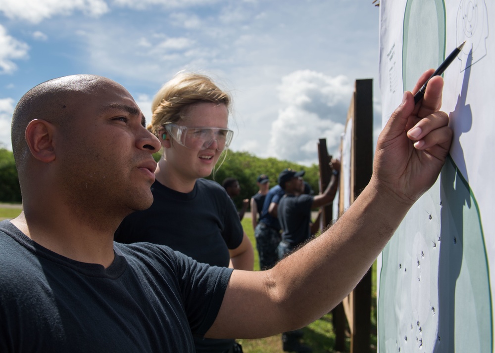 Ashland Sailors in Guam Weapons Training