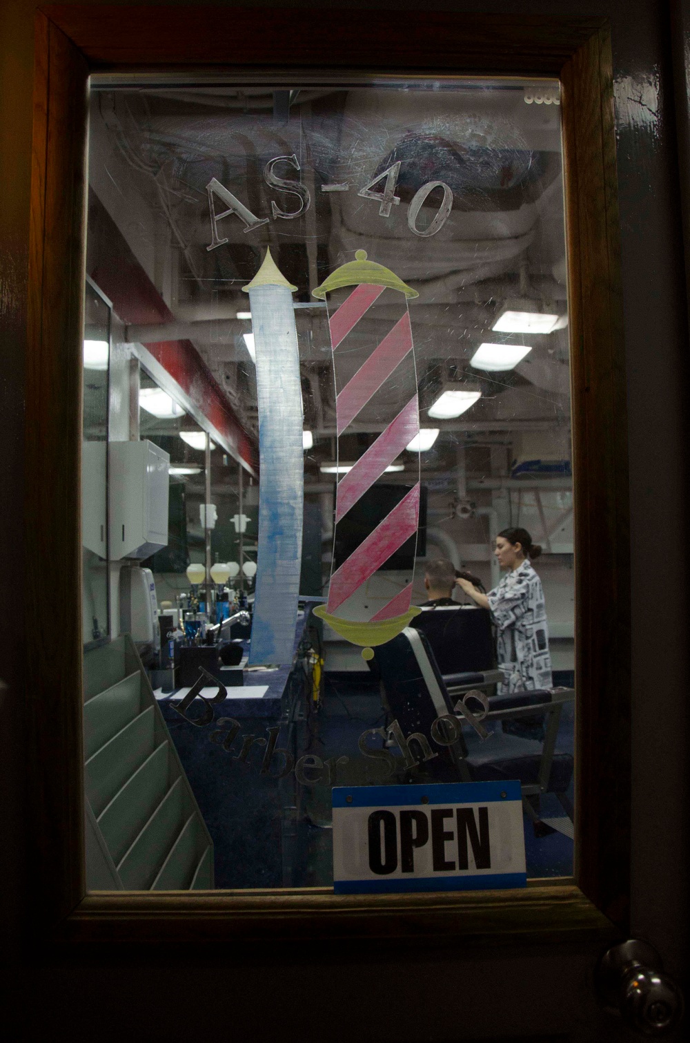 Frank Cable Barbershop Reopens