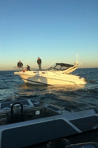Coast Guard, local agency assists 3 aboard vessel taking on water near Moriches Inlet, N.Y.