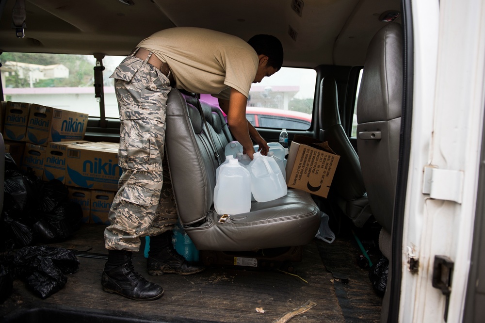 Hurricane Maria Relief Support: Barranquitas Distribution