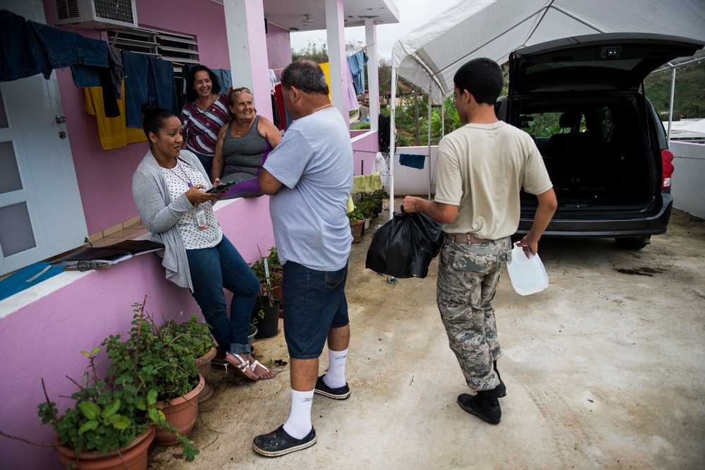 Hurricane Maria Relief Support: Barranquitas Distribution