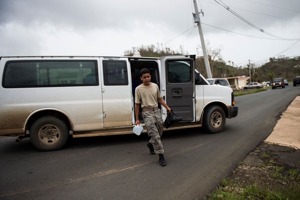 Hurricane Maria Relief Support: Barranquitas Distribution