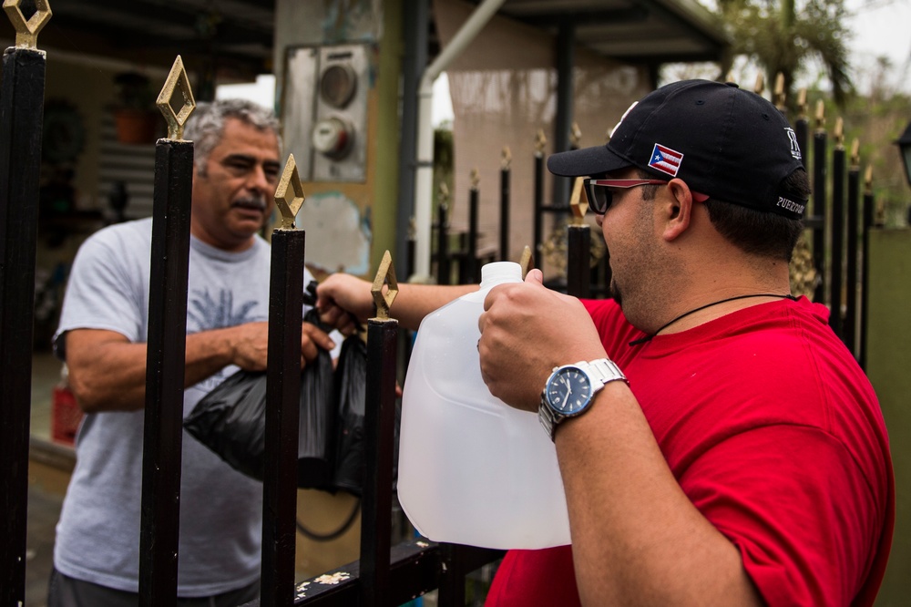 Hurricane Maria Relief Support: Barranquitas Distribution