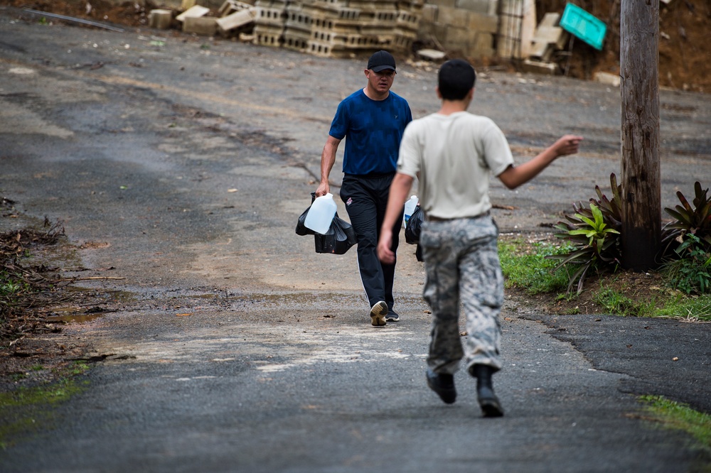 Hurricane Maria Relief Support: Barranquitas Distribution