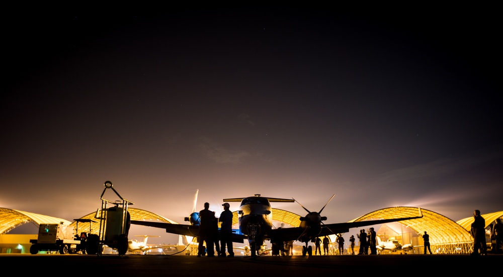 MC-12W preflight inspection