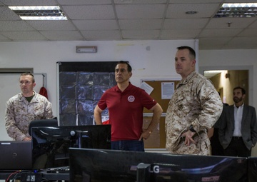 Congressman Issa Visits SPMAGTF-CR-CC
