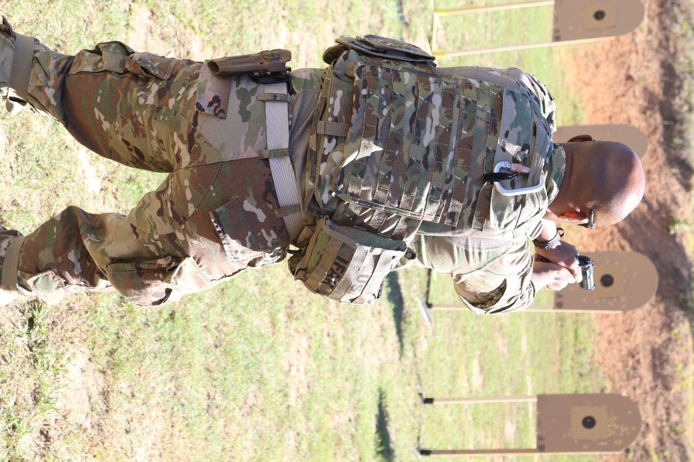 SFAB Soldiers zero their firing skills at the range