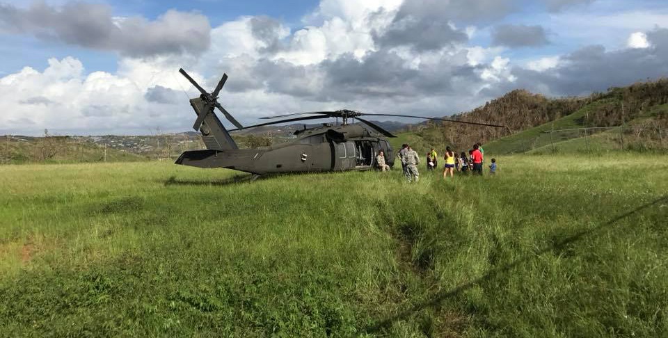 3rd Battalion 142nd Aviation provides relief in Puerto Rico