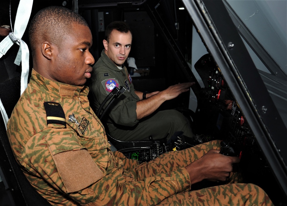 811th OSS hosts African ally for UH-1N training