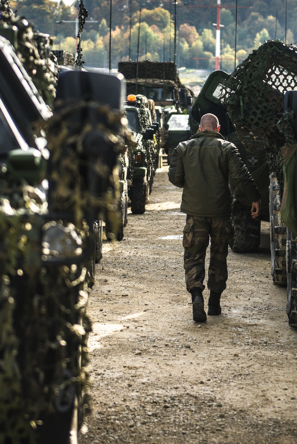 French Foreign Legion troop in Swift Response 17, Phase 2