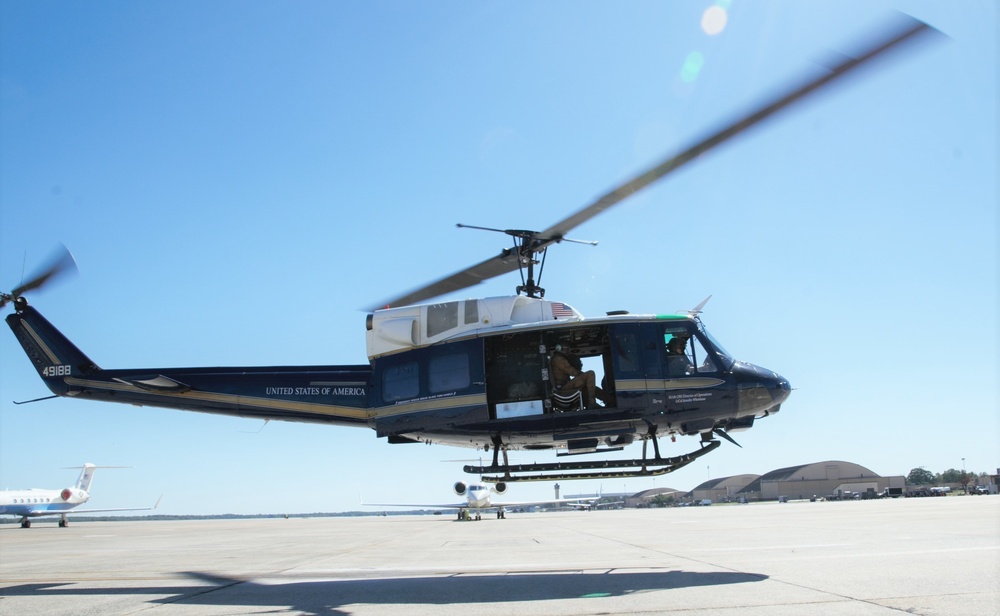 811th OSS hosts African ally for UH-1N training