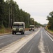 Training convoy to Fort McCoy
