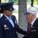 AFDW commander presents Purple Heart to WWII vet