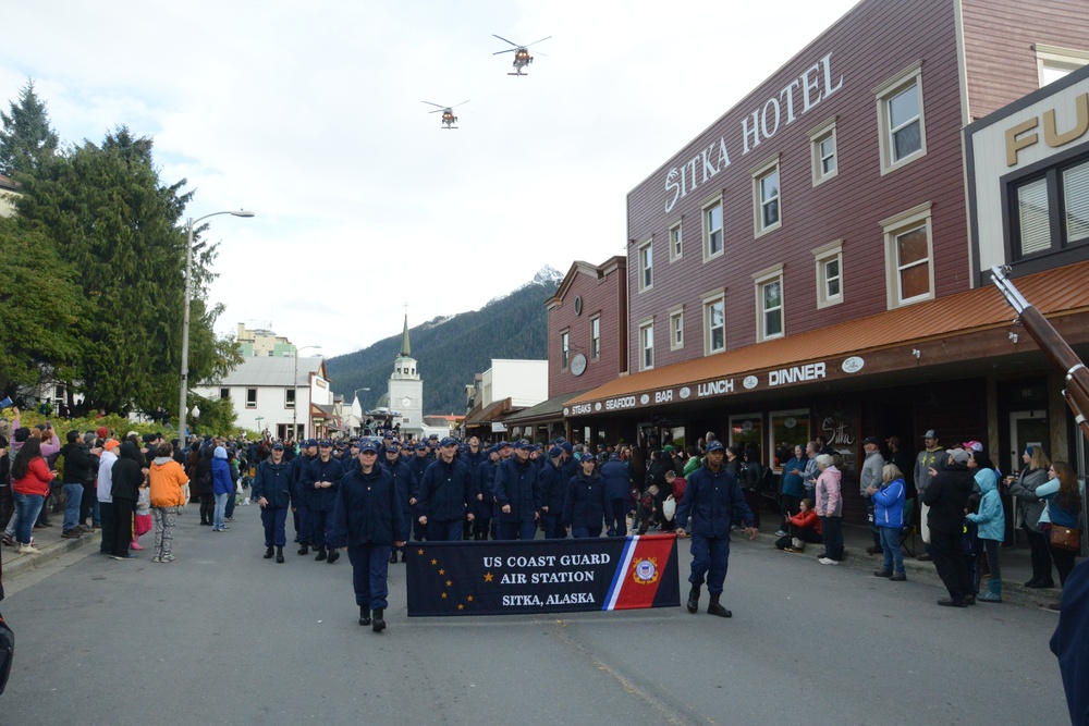 Coast Guard renews Coast Guard City designation for Sitka, Alaska, during Alaska Day festivities