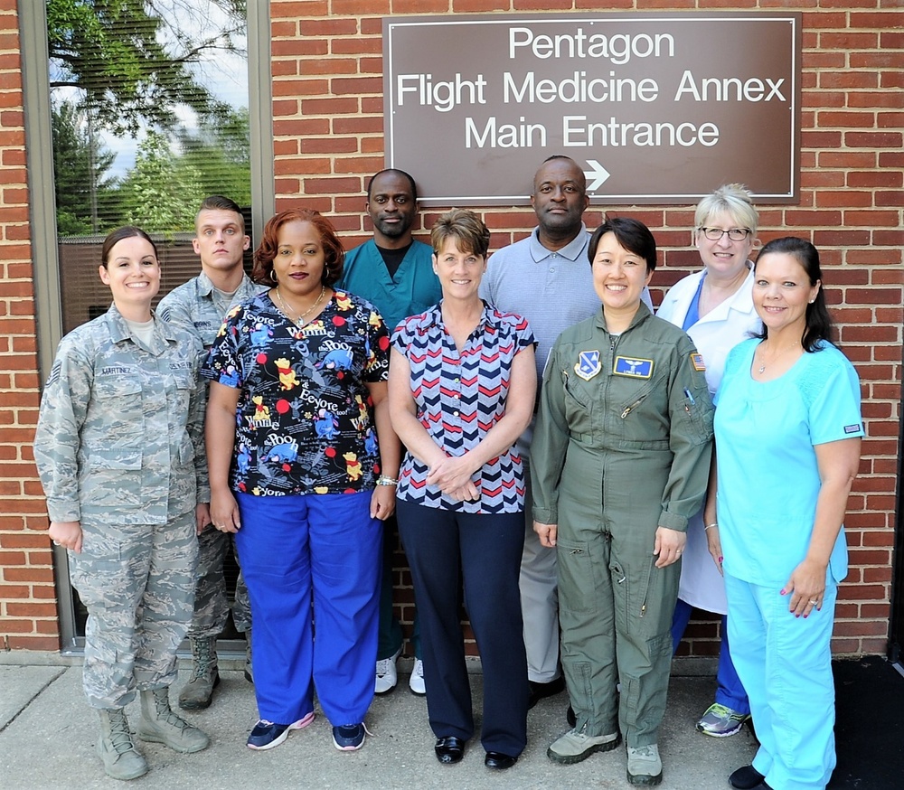 JBA’s medicine clinic offers superb medical care to flying Airmen, sr leaders
