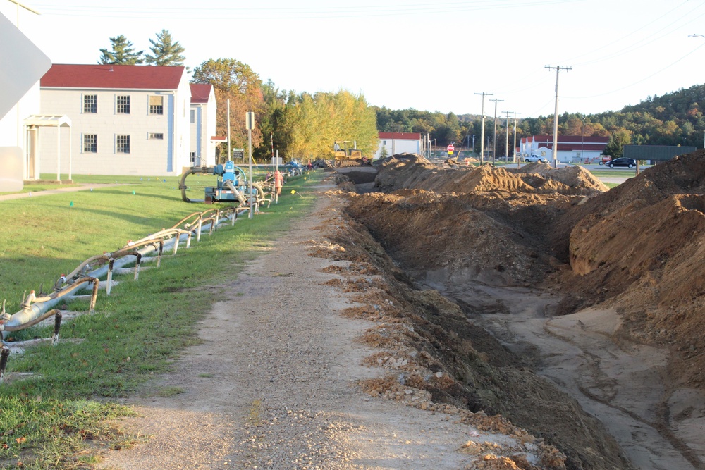 Road Construction at Fort McCoy