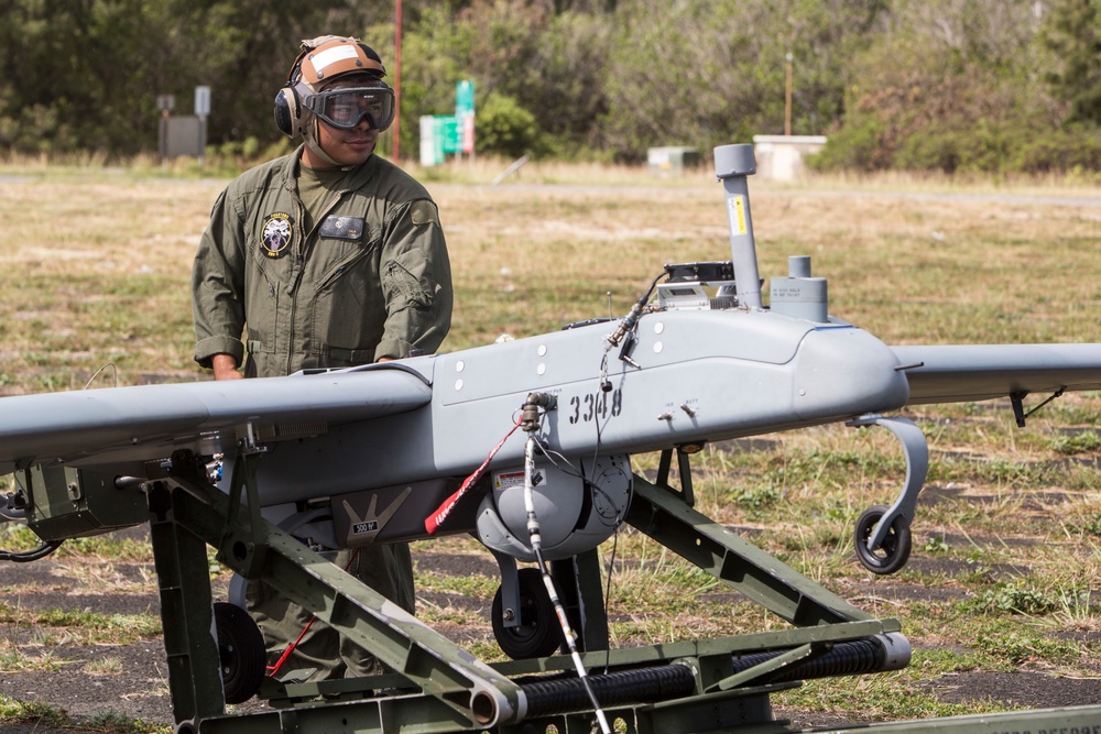 VMU-3 tests ability to fly in system and launch UAV within hours