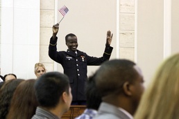 Iowa Soldier earns citizenship, inspires peers