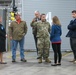 Lt. Col Jeffrey Ignatowski, Commander, Letterkenny Munitions Center explains the importance of LEMC’s Less Than Truckload shipping to the U.S. Army to Ms. Melissa Buchanan, Legislative Director, Rep. Bill Shuster (PA-9).