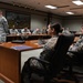 Weather students brief 3rd AF commander