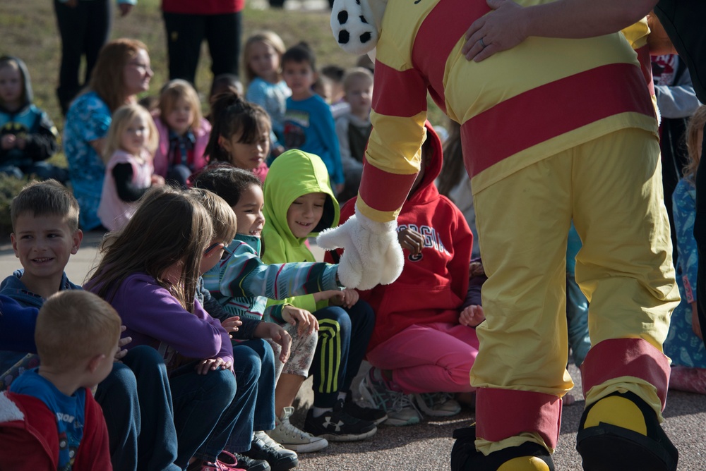 Schriever FD, CDC practice fire safety