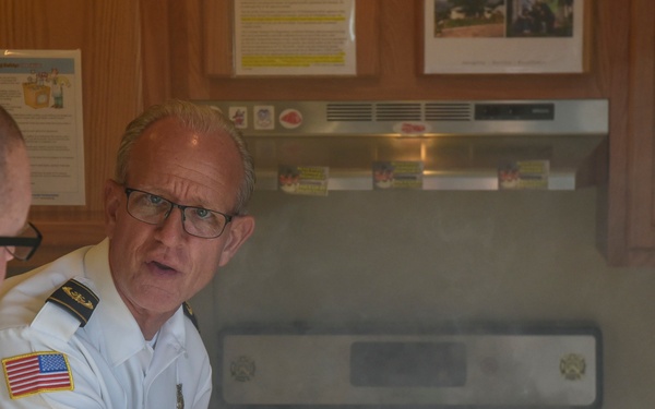 Schriever FD, TVC practice fire safety