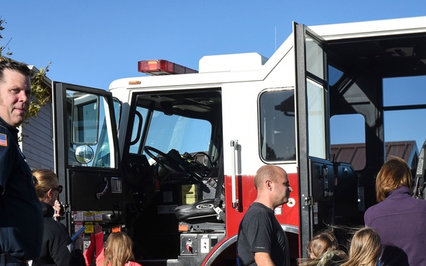 Schriever FD, TVC practice fire safety
