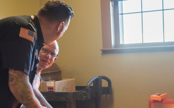 Schriever FD, TVC practice fire safety