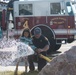 Schriever FD, CDC practice fire safety