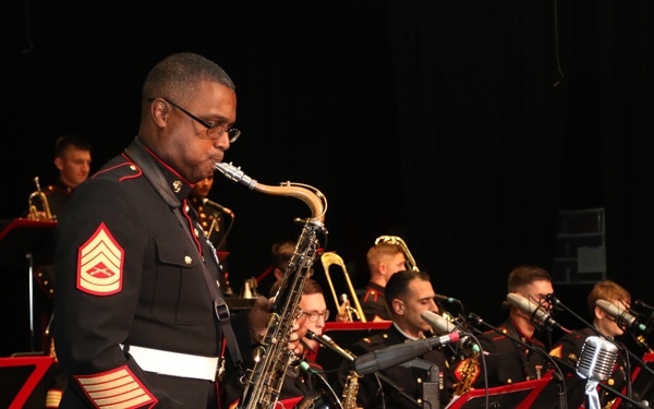 Marine Corps Jazz Orchestra visits Orange County