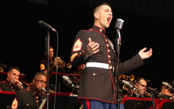 Marine Corps Jazz Orchestra visits Orange County