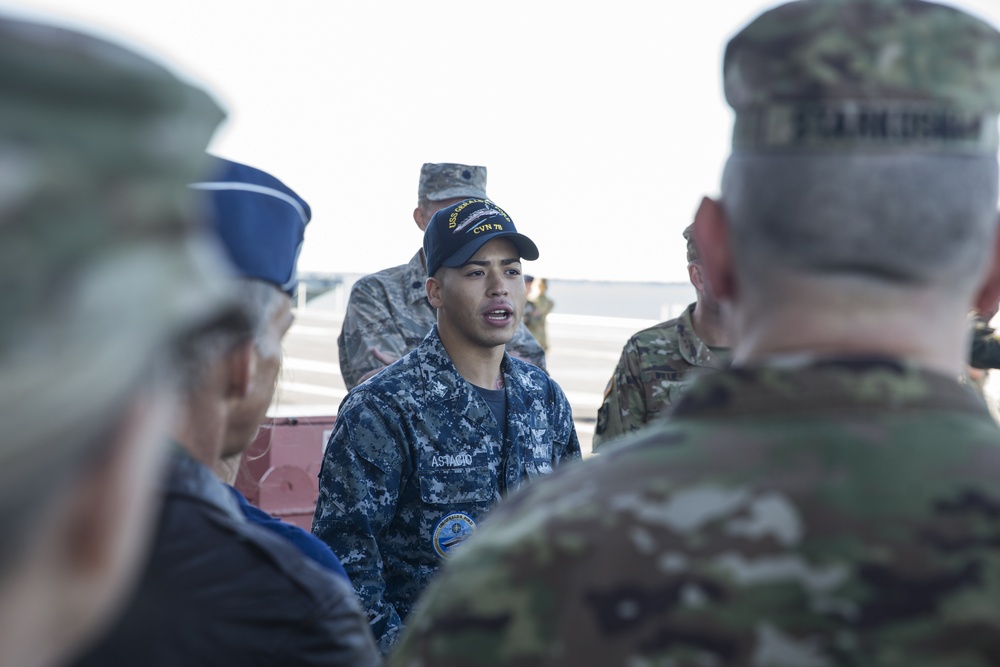 JFSC tours USS Gerald R. Ford