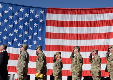 Local community gives Guard unit big send-off