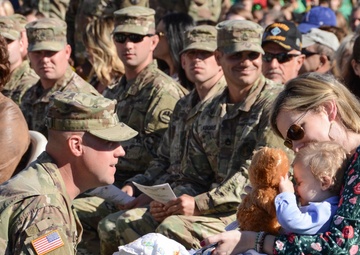 Local community gives Guard unit big send-off