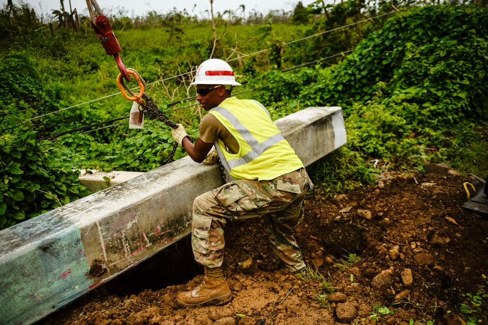 Hurricane Maria: 249th Engineering Battalion D-Company