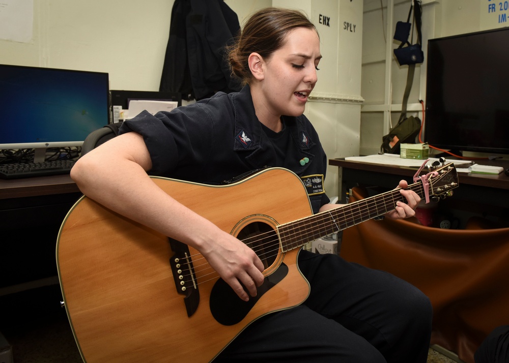 Sailors Plays Guitar