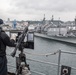 USS Ashland departs Yokosuka